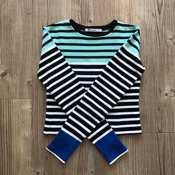 Alexander Wang Crewneck long sleeve cropped tee - Picture 3 of 5